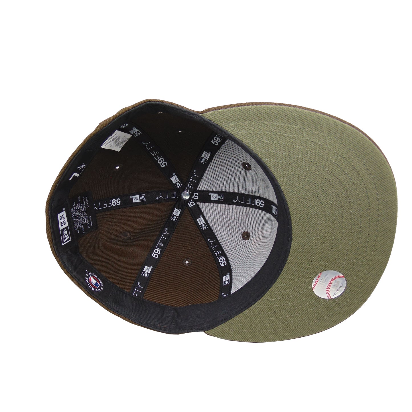 Los Angeles Dodgers Custom New Era 59FIFTY Cap Sakura Fade Walnut