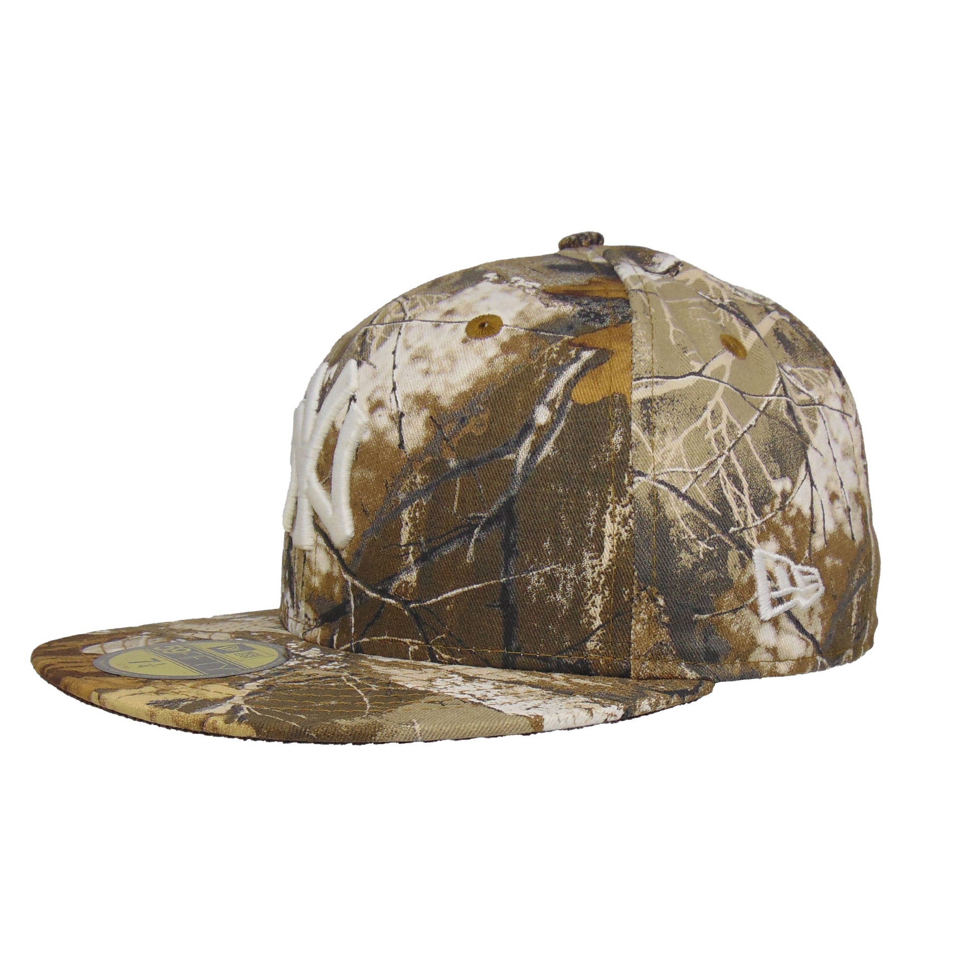 New York Yankees Custom 59FIFTY New Era Cap Realtree Edge Realtree Edge Camo Side View