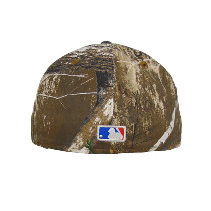 New York Yankees Custom 59FIFTY New Era Cap Realtree Edge Realtree Edge Camo Back View