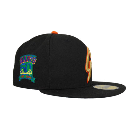 San Francisco Giants Custom New Era Cap Black