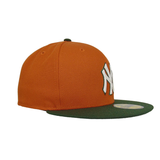 New York Yankees Custom New Era 59FIFTY Rust Cap