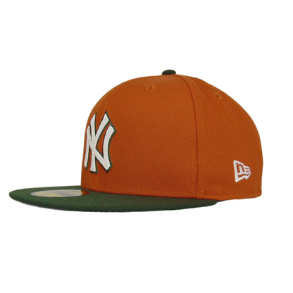 New York Yankees Custom New Era 59FIFTY Rust Cap