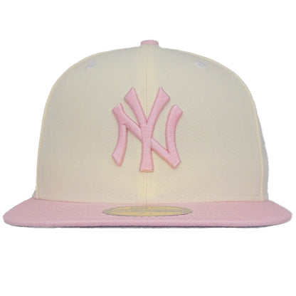 New York Yankees Custom New Era 59FIFTY Chrome Pink Cap
