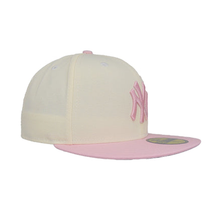 New York Yankees Custom New Era 59FIFTY Chrome Pink Cap