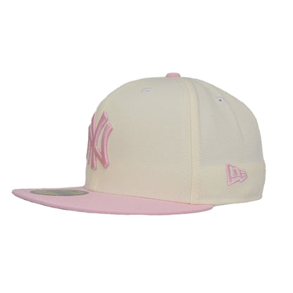 New York Yankees Custom New Era 59FIFTY Chrome Pink Cap