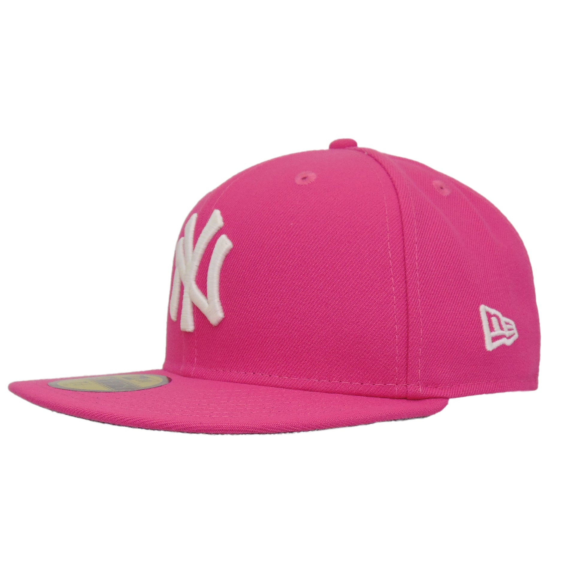 New York Yankees Custom New Era 59FIFTY Cap Pink – JustFitteds