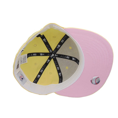 New York Yankees Custom New Era 59FIFTY Cap Yellow