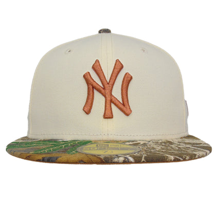 New York Yankees Custom New Era 59FIFTY Cap Chrome Realtree