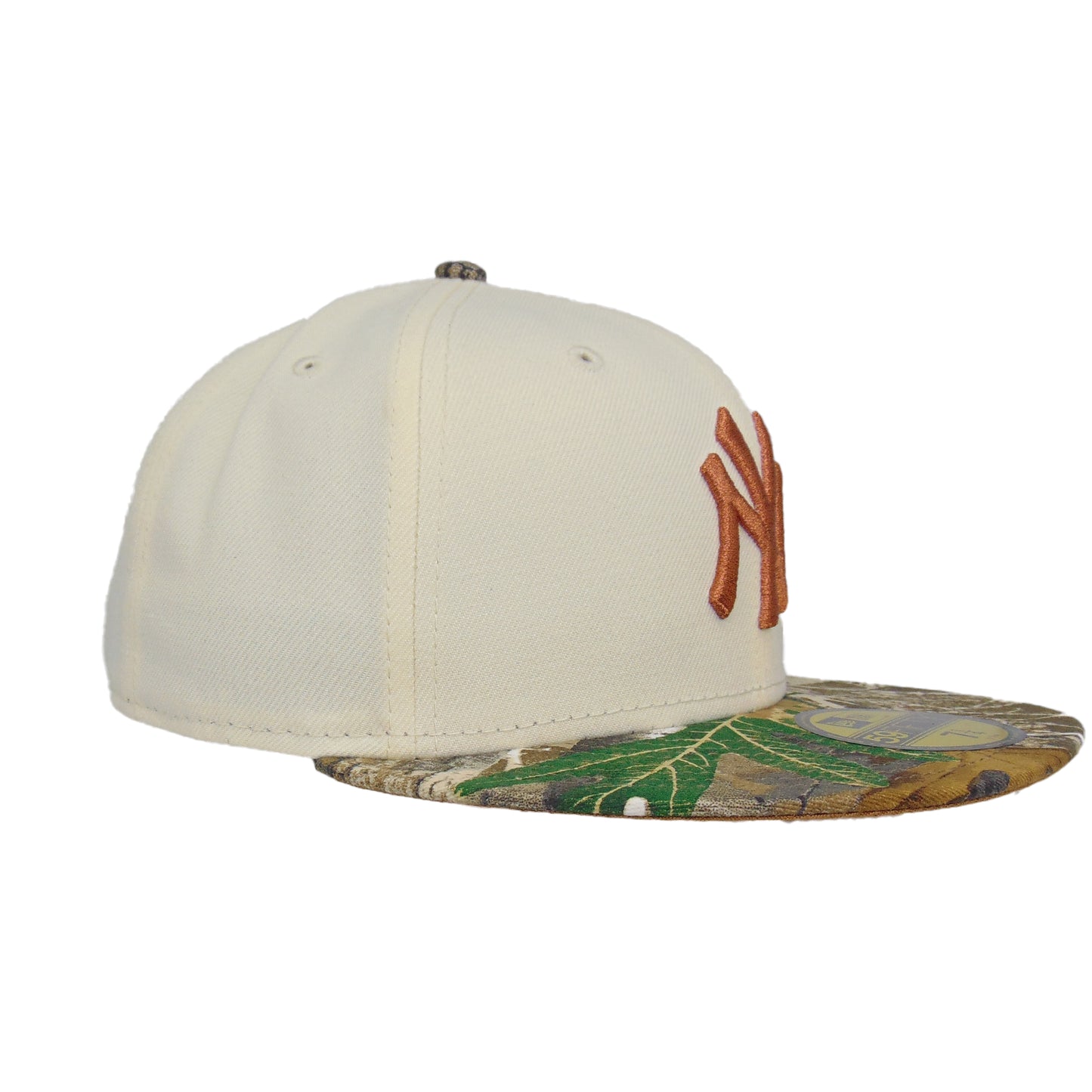 New York Yankees Custom New Era 59FIFTY Cap Chrome Realtree