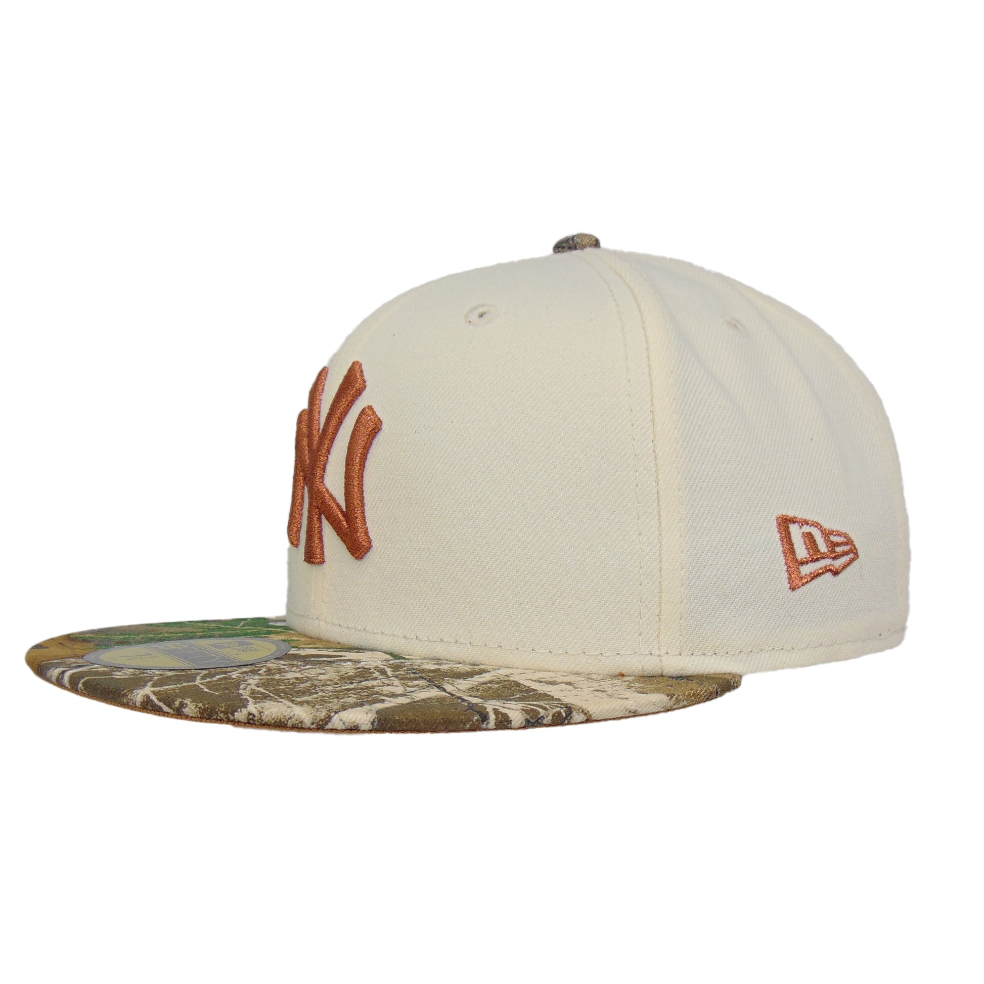 New York Yankees Custom New Era 59FIFTY Cap Chrome Realtree