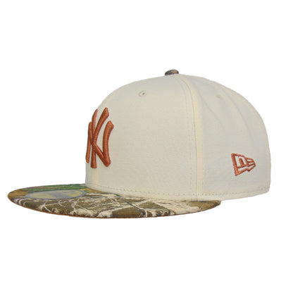 New York Yankees Custom New Era 59FIFTY Cap Chrome Realtree