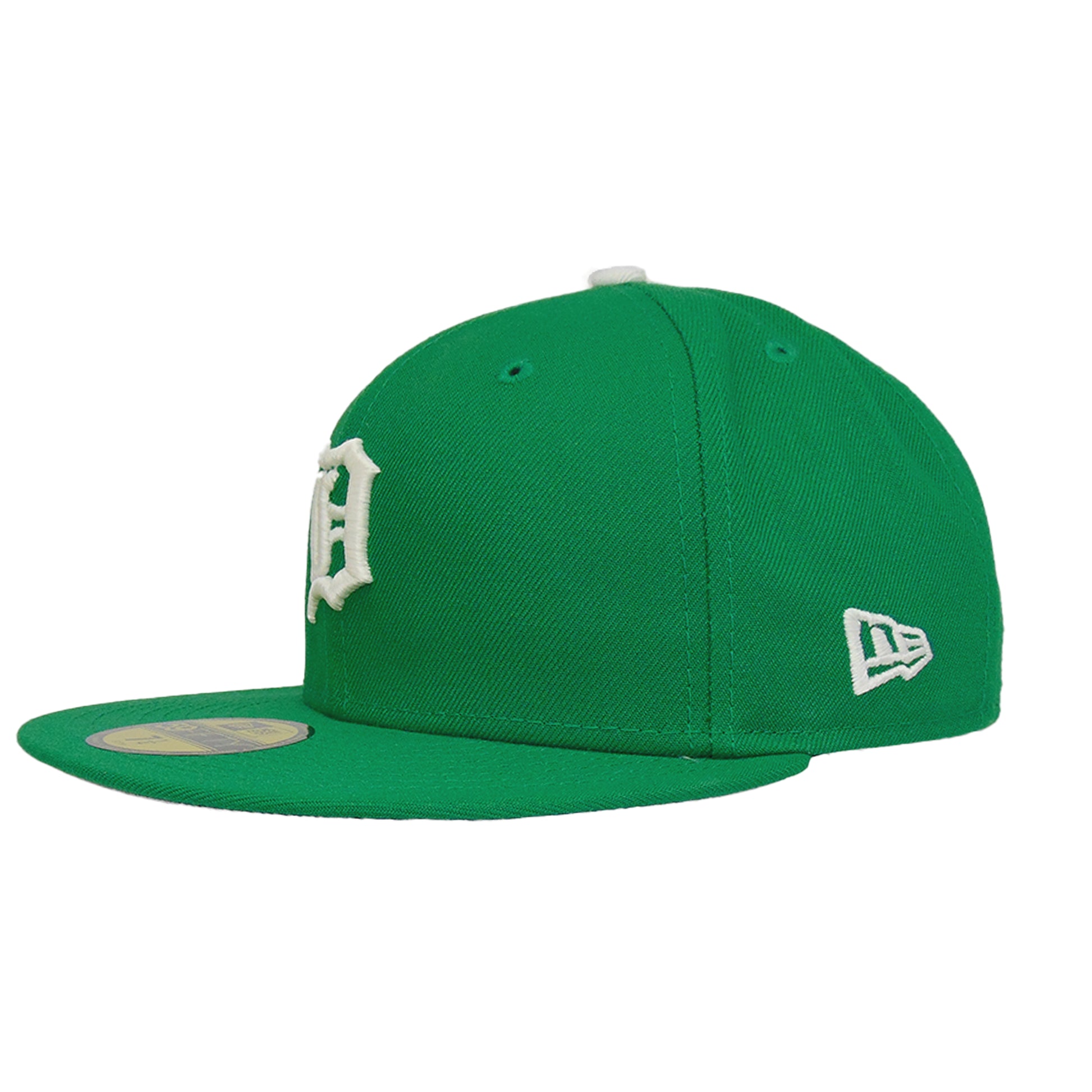 Detroit Tigers Custom New Era 59FIFTY Cap Kelly Green