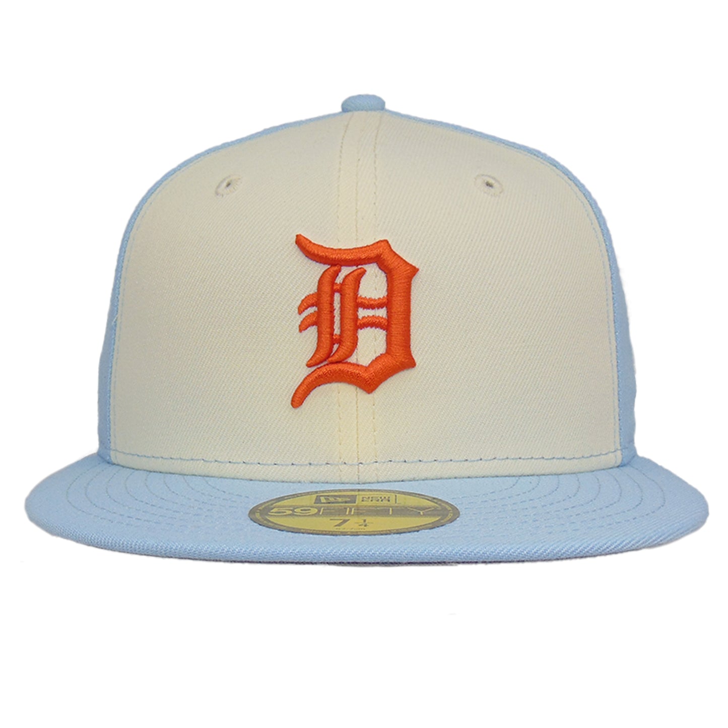 Detroit Tigers Custom New Era 59FIFTY Cap Glacial Chrome