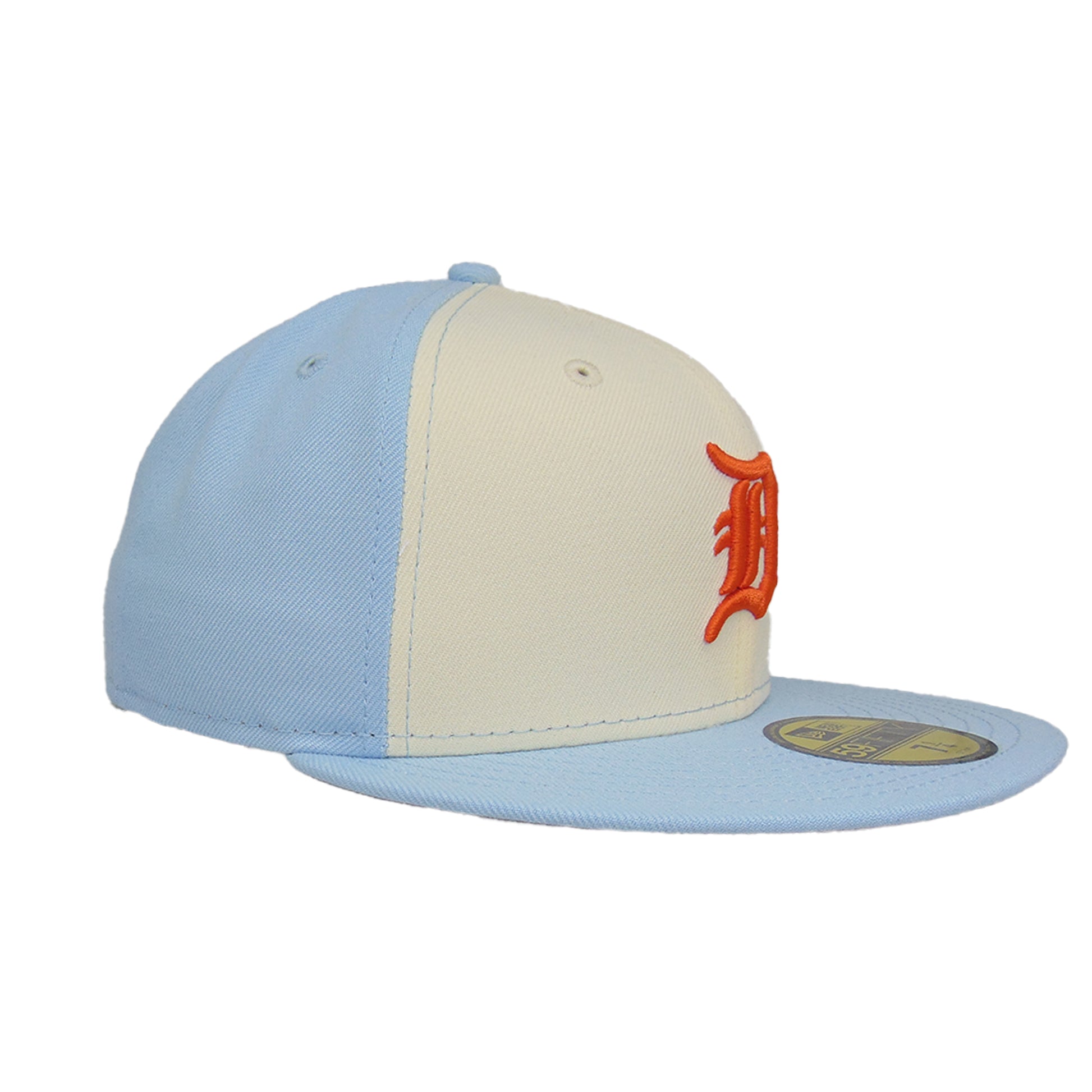 Detroit Tigers Custom New Era 59FIFTY Cap Glacial Chrome
