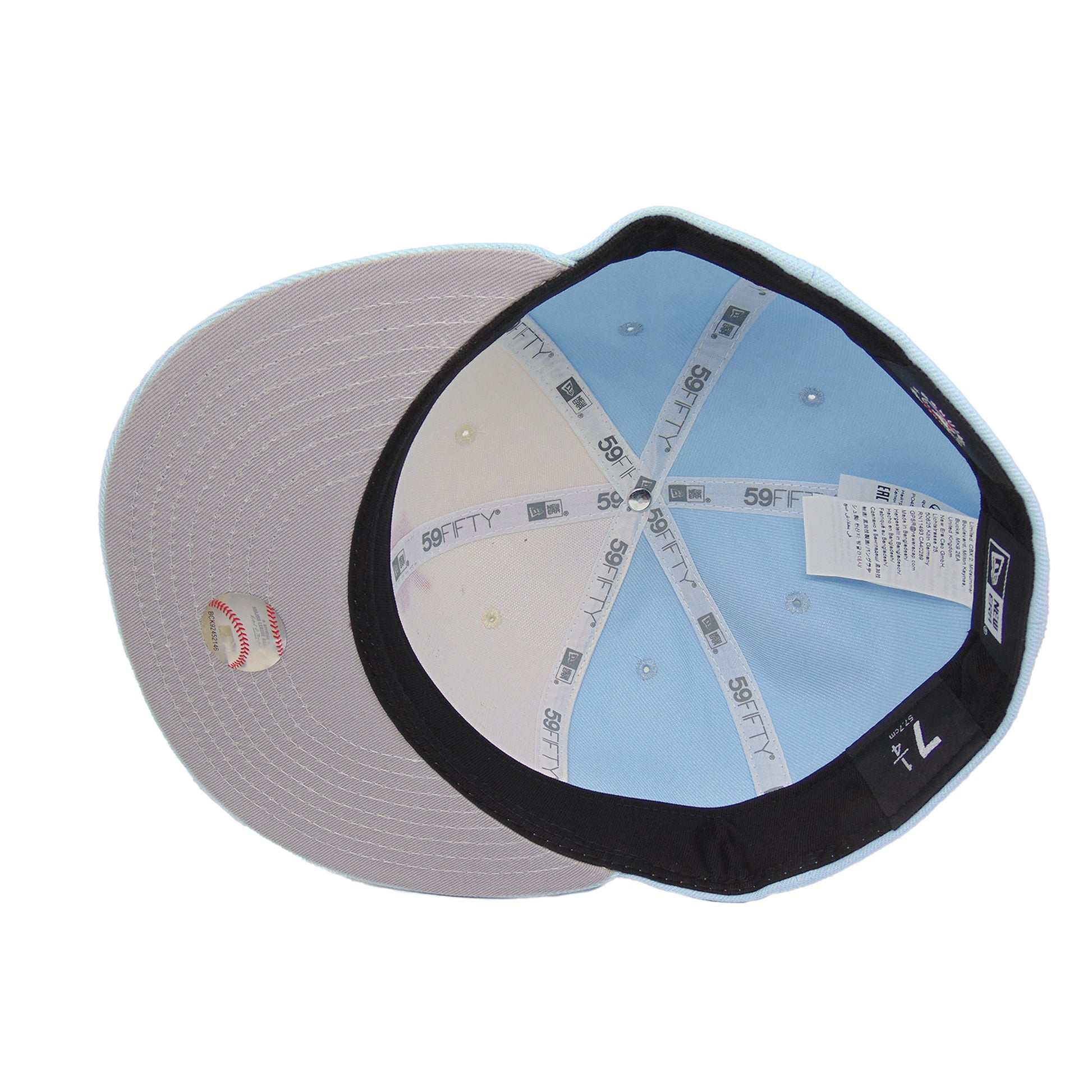 Detroit Tigers Custom New Era 59FIFTY Cap Glacial Chrome