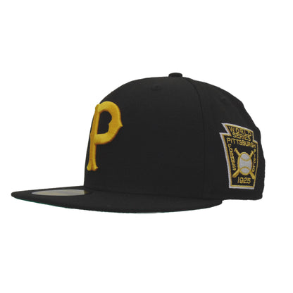 Pittsburgh Pirates Custom New Era 59FIFTY Cap Black WS 1925