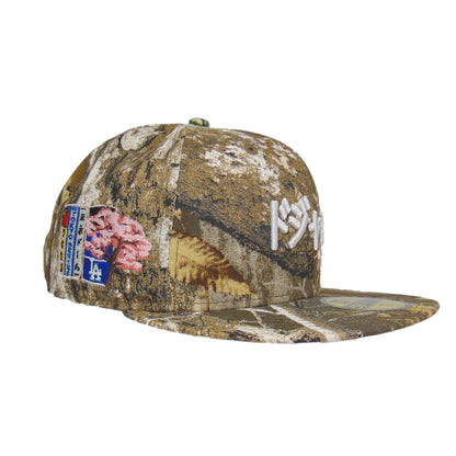 Los Angeles Dodgers Custom New Era 59FIFTY Cap Realtree Edge Tokyo Series