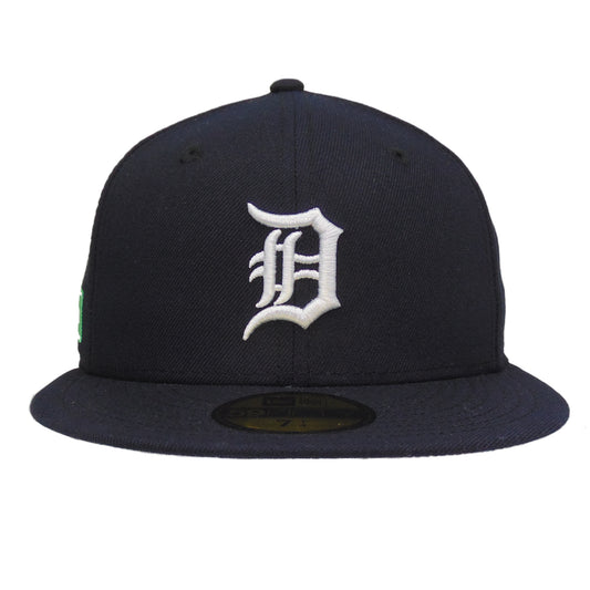 Detroit Tigers Custom New Era 59FIFTY Cap Navy 8 Mile Rd