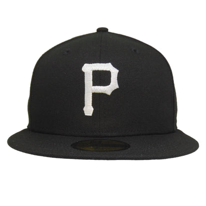 Pittsburgh Pirates Custom New Era 59FIFTY Cap Black