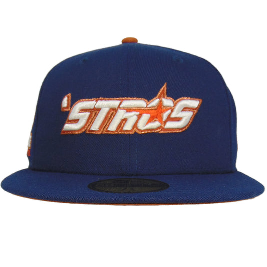Houston Astros 'Stros Custom New Era 59FIFTY Cap Ocean