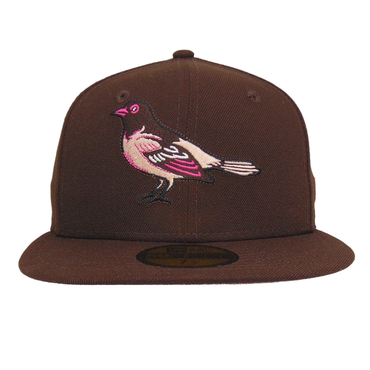 Baltimore Orioles Custom New Era 59FIFTY Cap Burnt Wood