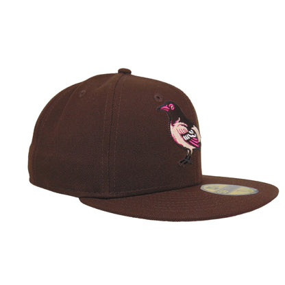 Baltimore Orioles Custom New Era 59FIFTY Cap Burnt Wood
