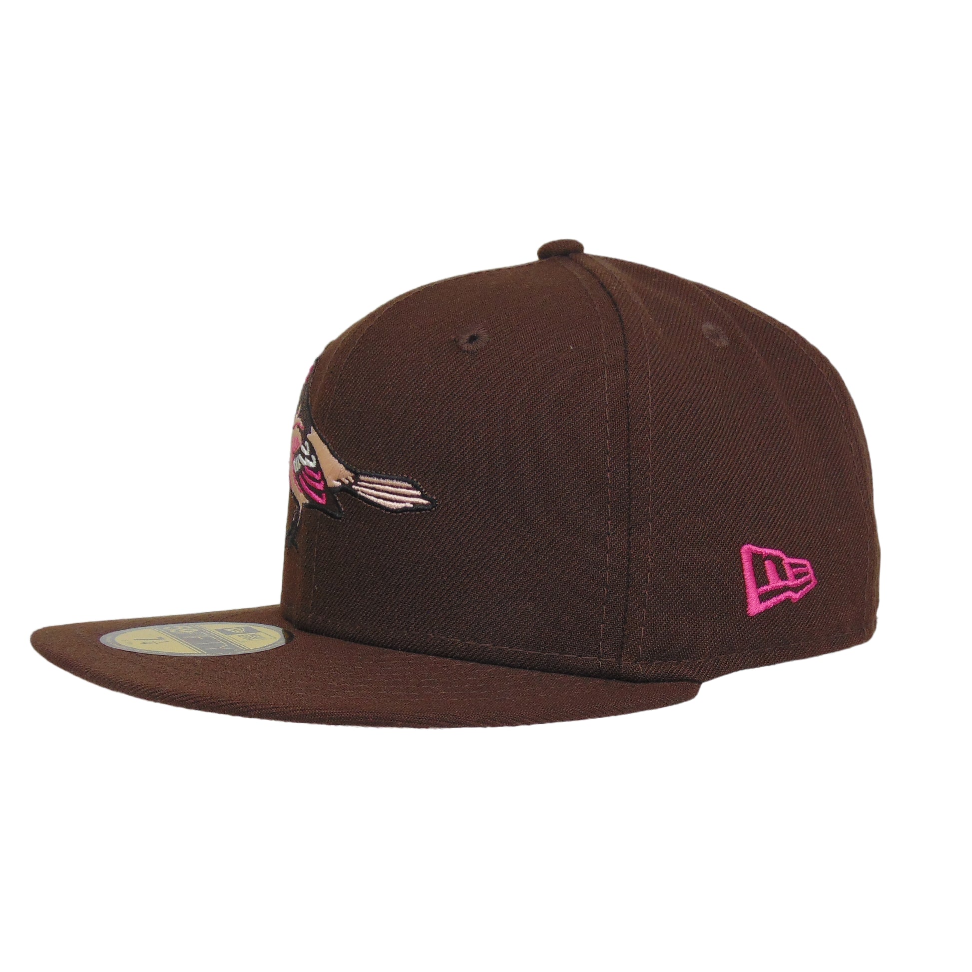 Baltimore Orioles Custom New Era 59FIFTY Cap Burnt Wood