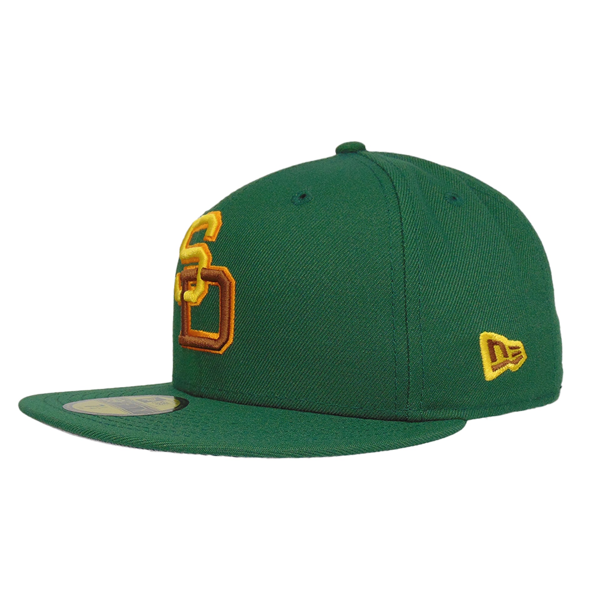 San Diego Padres Custom 59FIFTY New Era Cap Green