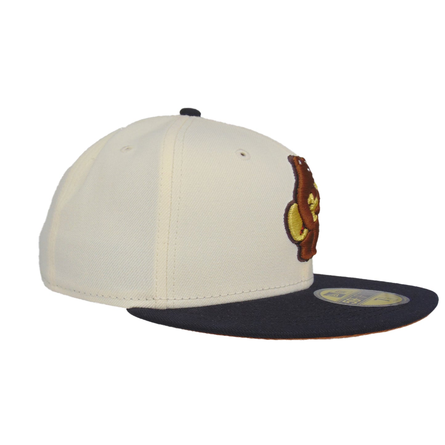 Chicago Cubs Custom New Era 59FIFTY Cap Chrome Navy