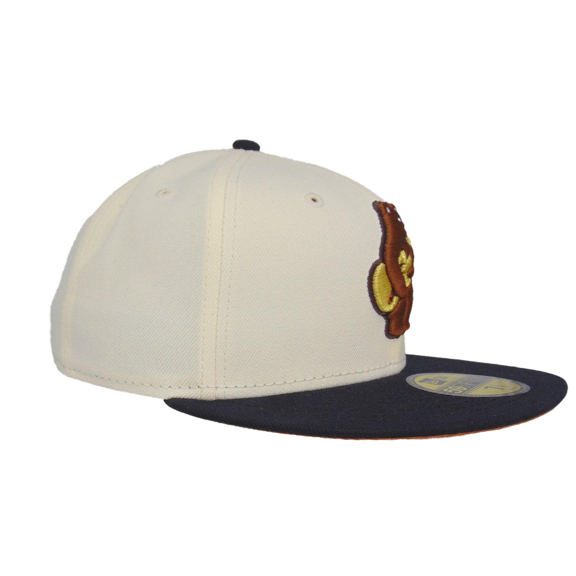 Chicago Cubs Custom New Era 59FIFTY Cap Chrome Navy