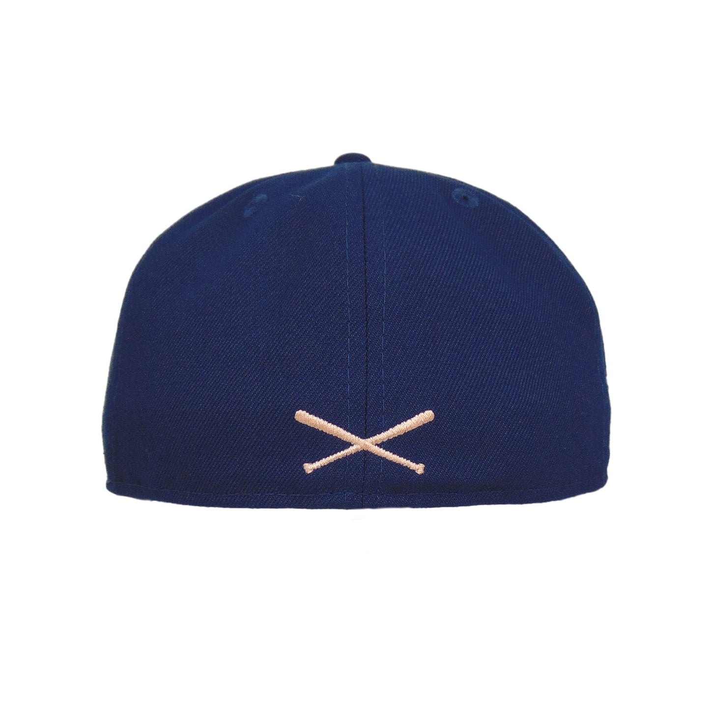 JustFitteds Crossed Bats Logo New Era 59FIFTY Cap Ocean Sheep
