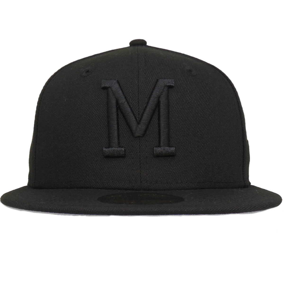 Milwaukee Brewers Custom New Era 59FIFTY Cap Blackout