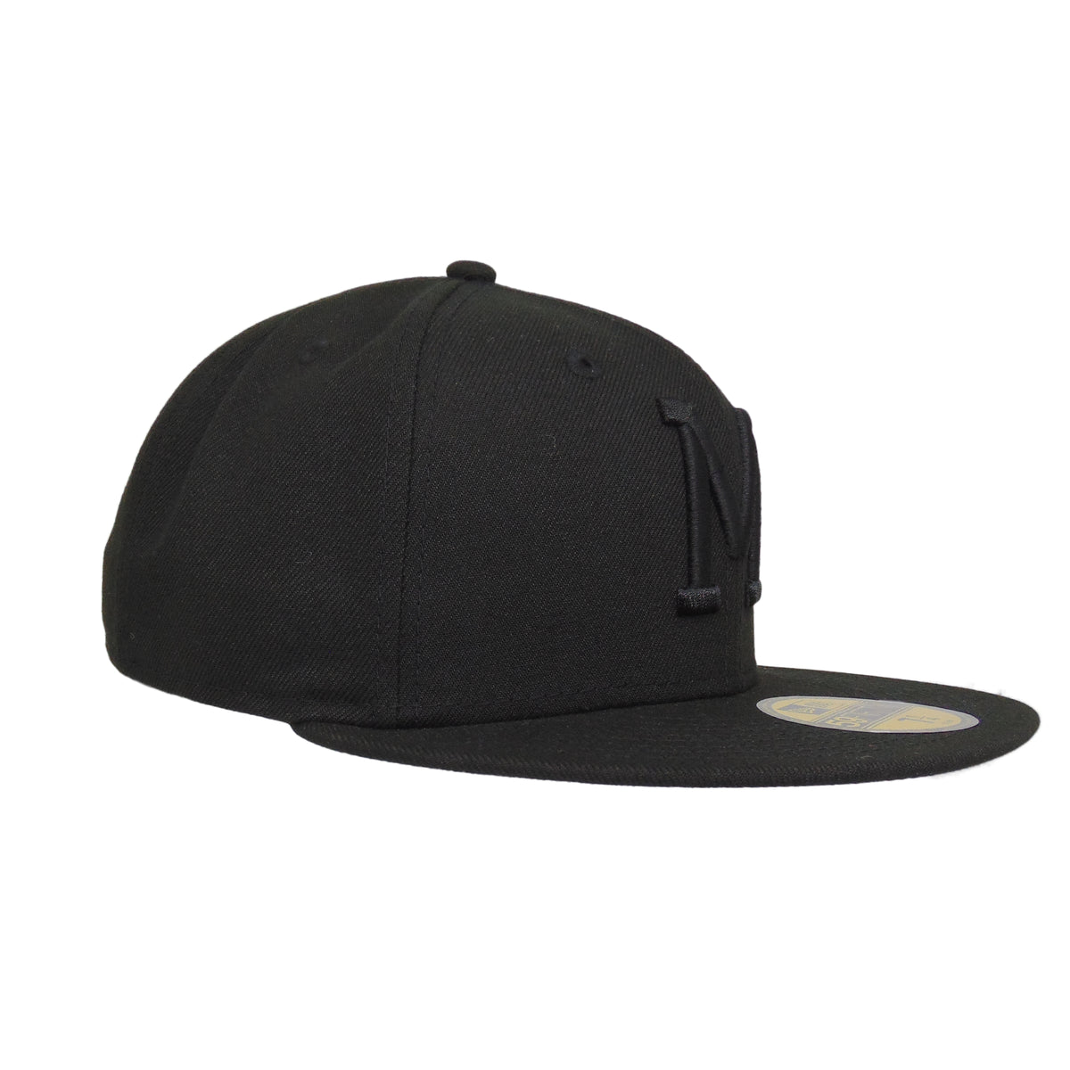 Milwaukee Brewers Custom New Era 59FIFTY Cap Blackout