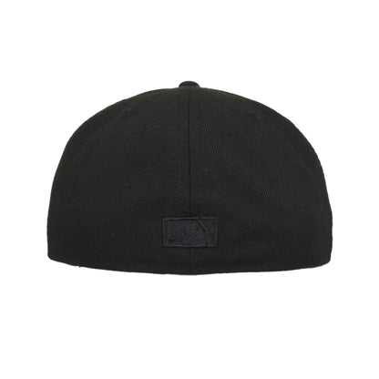 Milwaukee Brewers Custom New Era 59FIFTY Cap Blackout