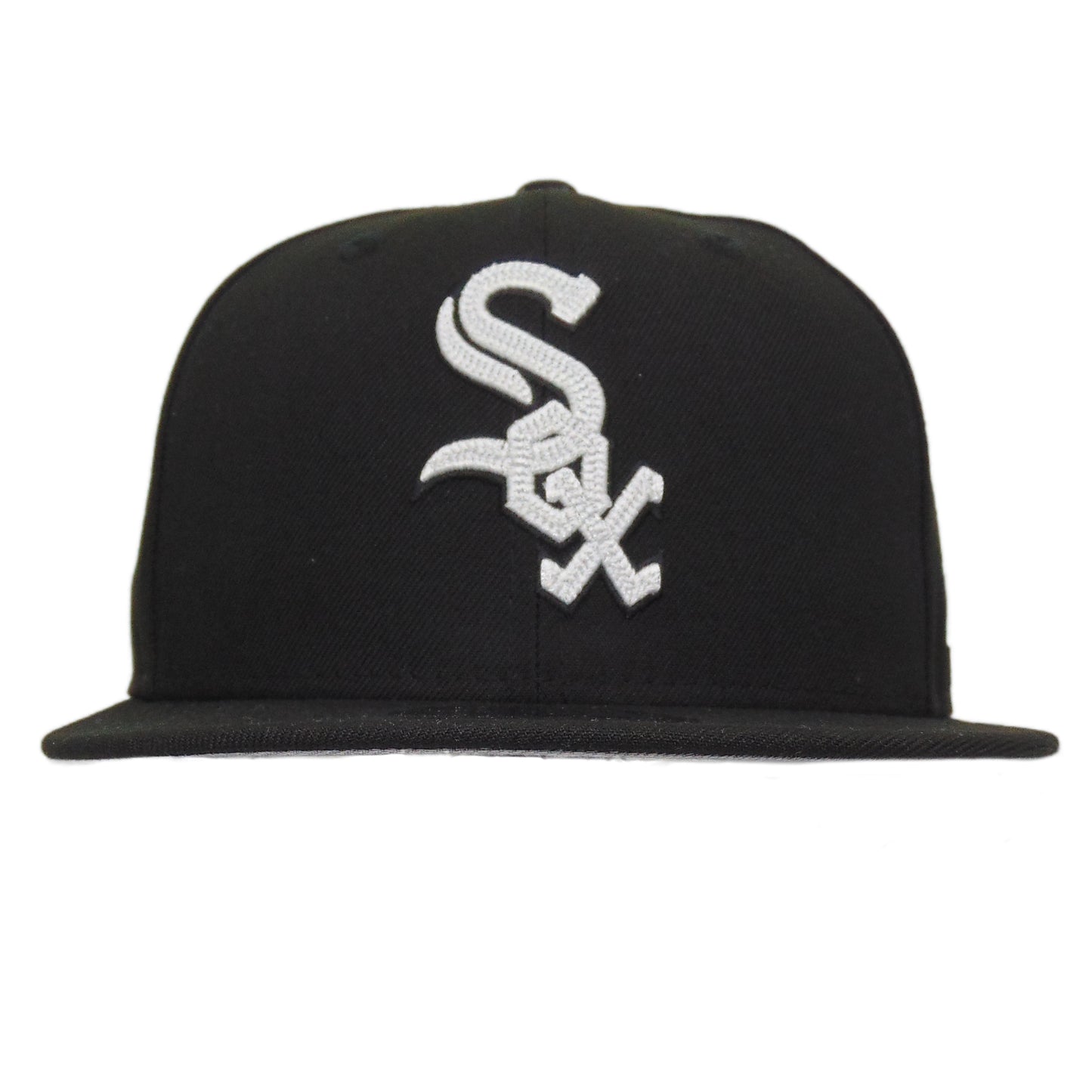Chicago White Sox Custom 9FIFTY New Era Snapback Cap Black Chainstitch