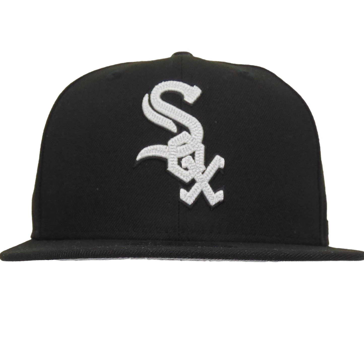 Chicago White Sox Custom 9FIFTY New Era Snapback Cap Black Chainstitch