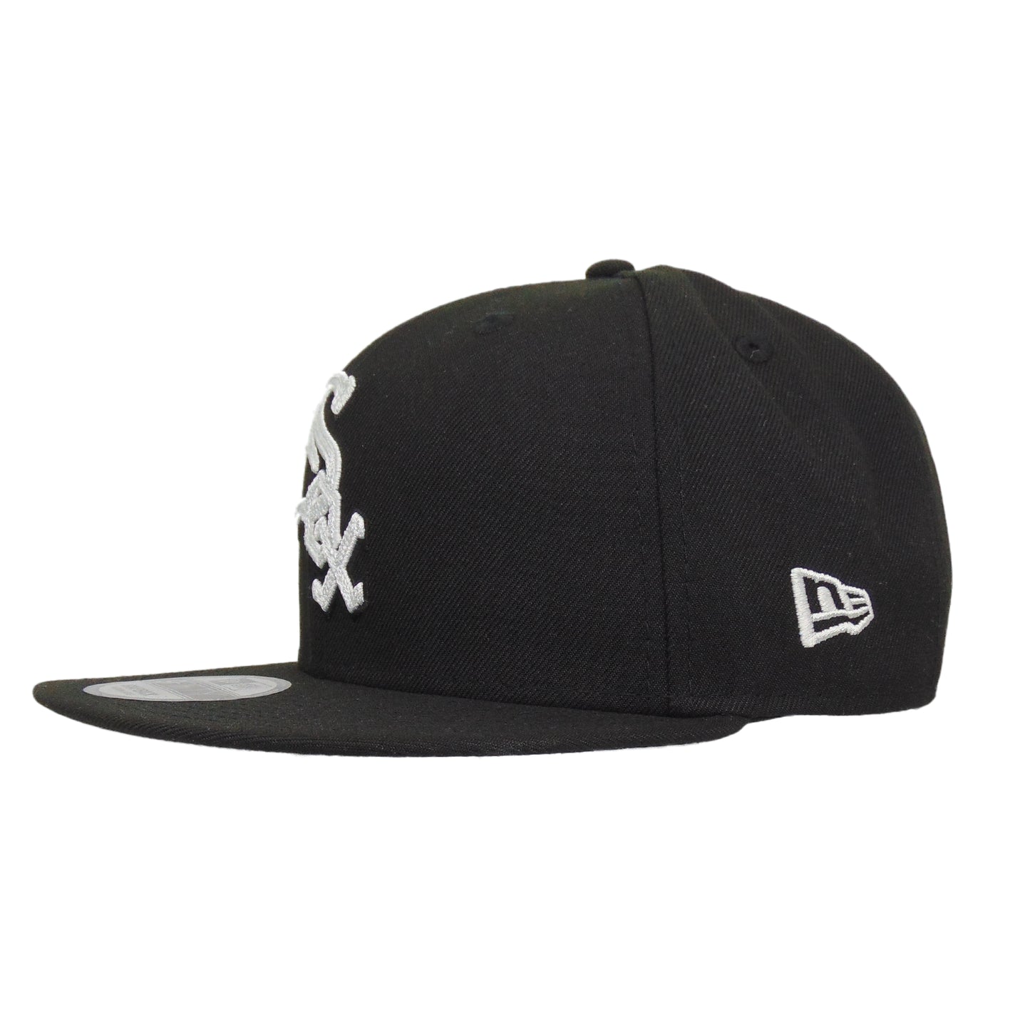Chicago White Sox Custom 9FIFTY New Era Snapback Cap Black Chainstitch