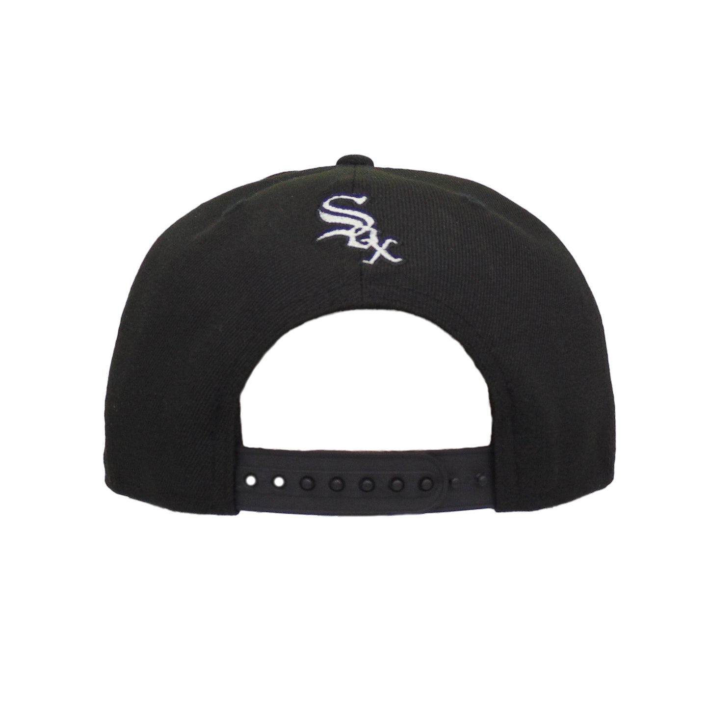 Chicago White Sox Custom 9FIFTY New Era Snapback Cap Black Chainstitch