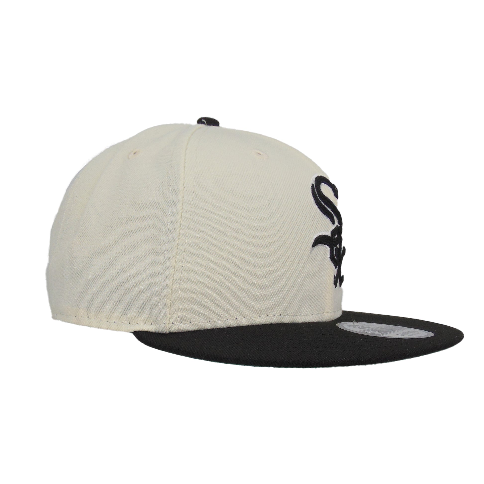 Chicago White Sox Custom 9FIFTY New Era Snapback Cap Chrome Black