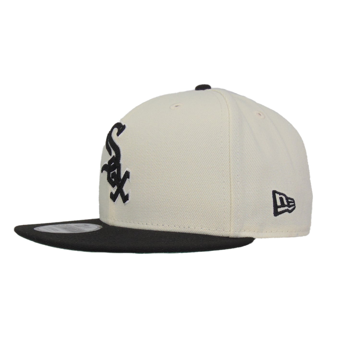 Chicago White Sox Custom 9FIFTY New Era Snapback Cap Chrome Black