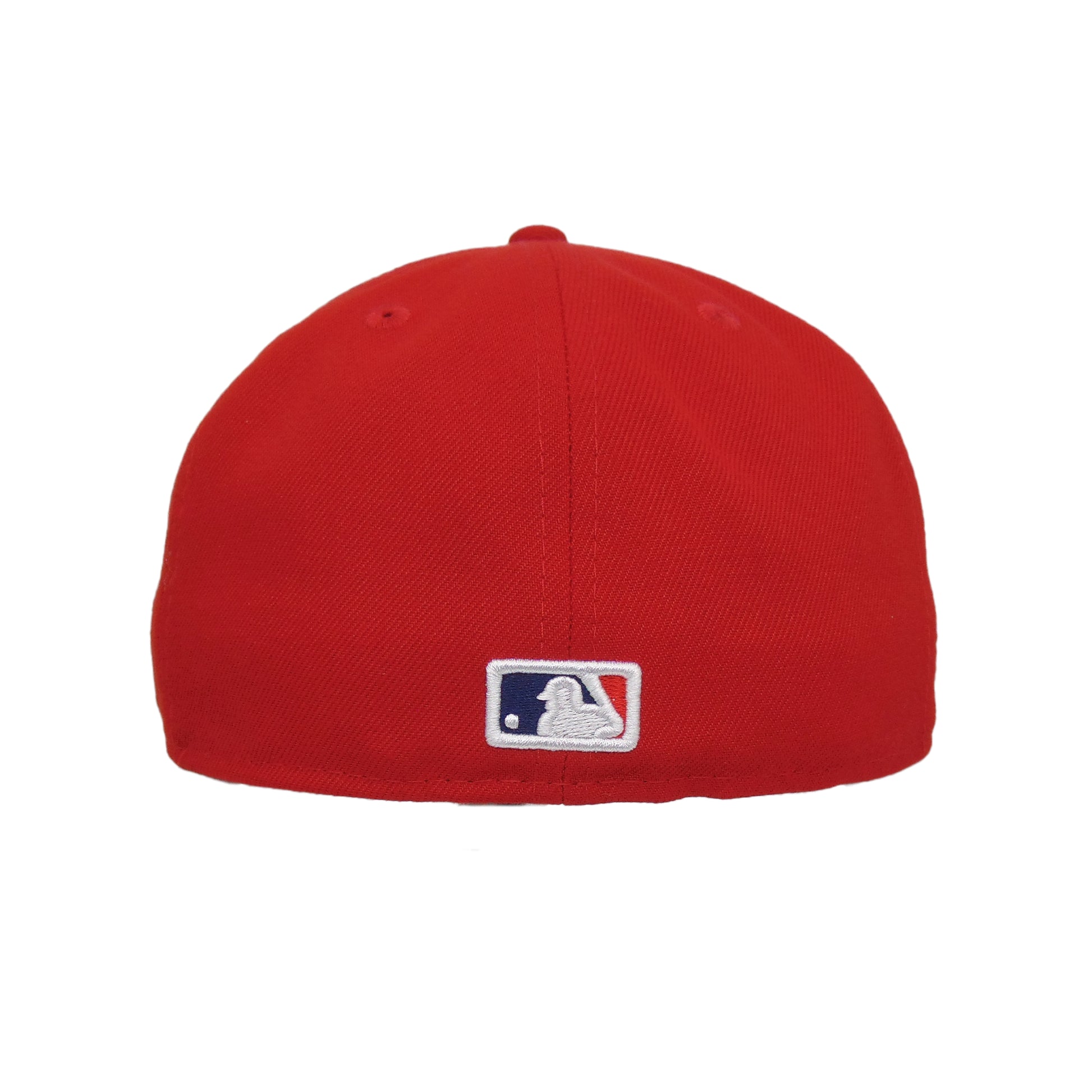 New York Yankees Custom New Era 59FIFTY Cap Scarlet Red