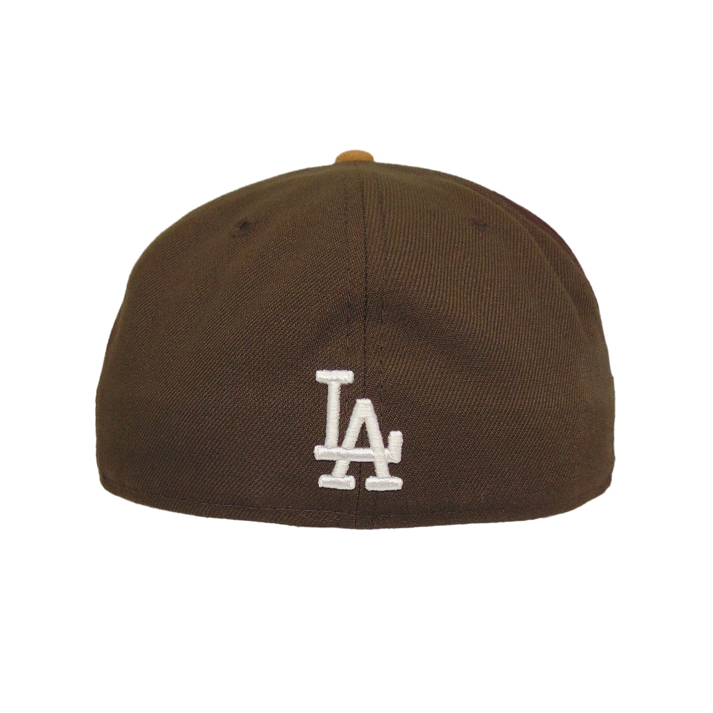 Los Angeles Dodgers Custom New Era 59FIFTY Cap Tokyo Series Brown Chrome