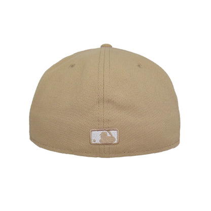 Chicago White Sox Custom New Era 59FIFTY Cap Camel Chainstitch