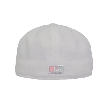 Atlanta Braves Custom New Era 59FIFTY Cap White Chainstitch