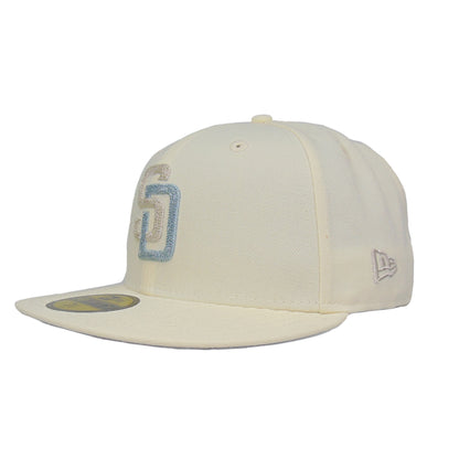 San Diego Padres Custom 59FIFTY New Era Cap Chrome
