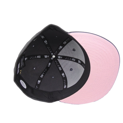 Beavis&Butthead Custom New Era 59FIFTY Cap gray grey
pink Undervisor View
