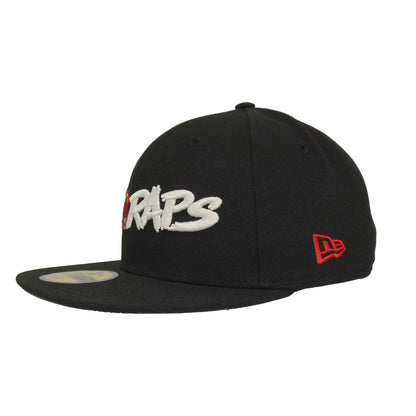 YO! MTV Raps Custom New Era 59FIFTY Cap Black Glow black 
Woodland Camo Side View