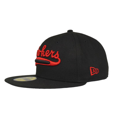 Tampa Smokers Custom New Era Cap Black black Side View