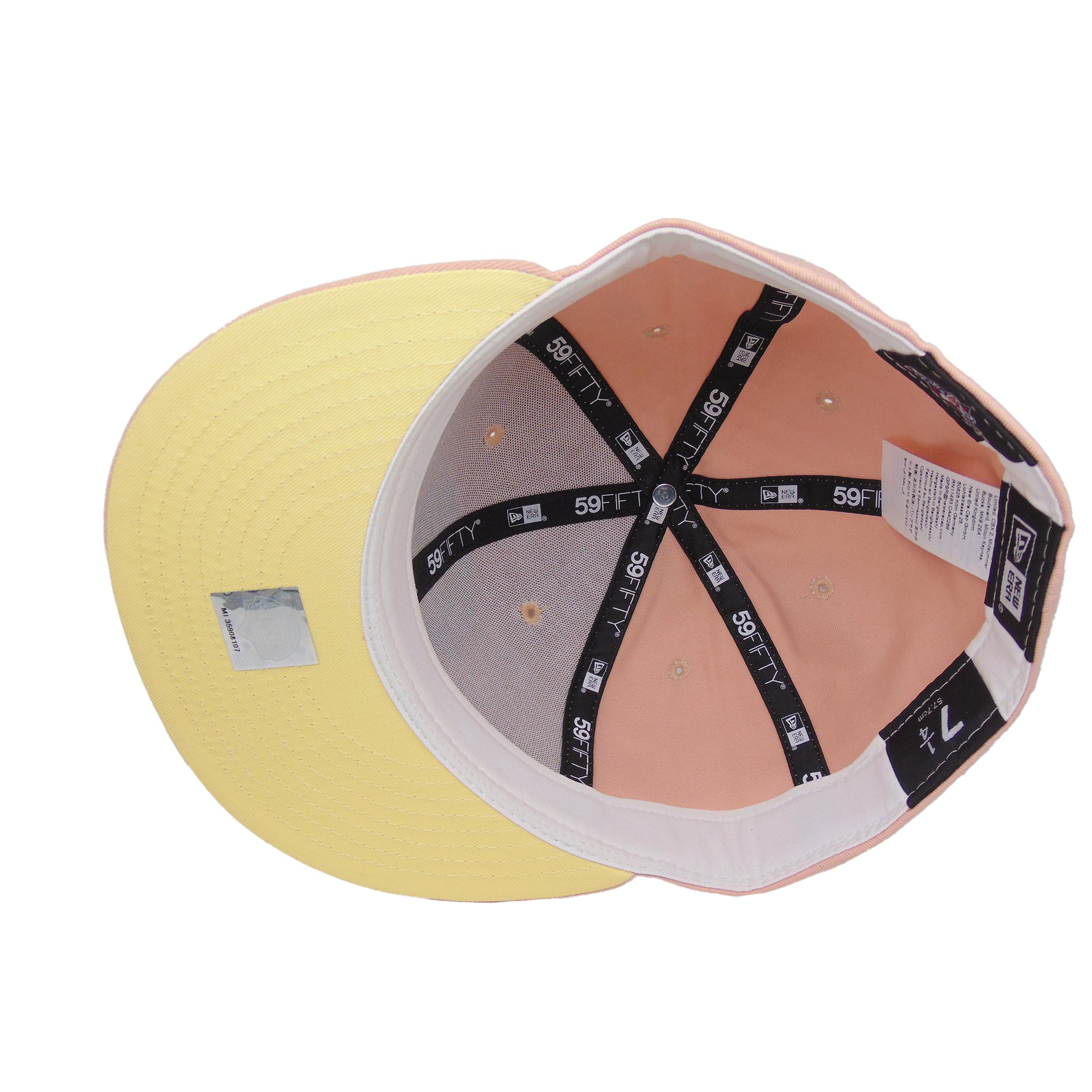 Albuquerque Isotopes Custom New Era 59FIFTY Cap Blush Pink