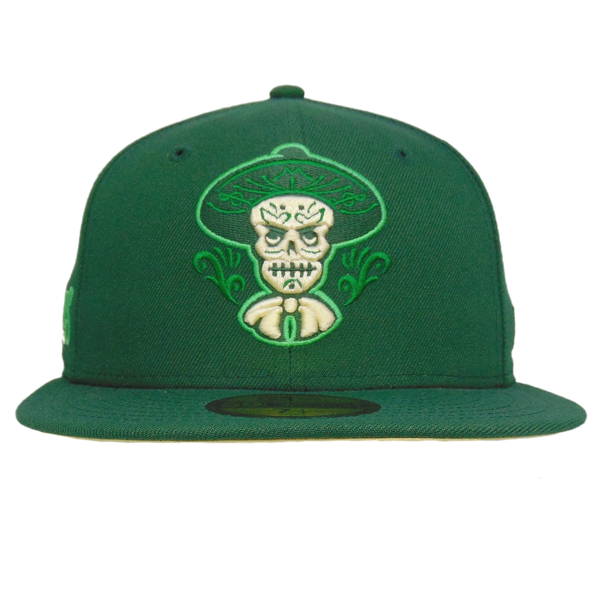 Albuquerque Isotopes Custom New Era 59FIFTY Cap Green